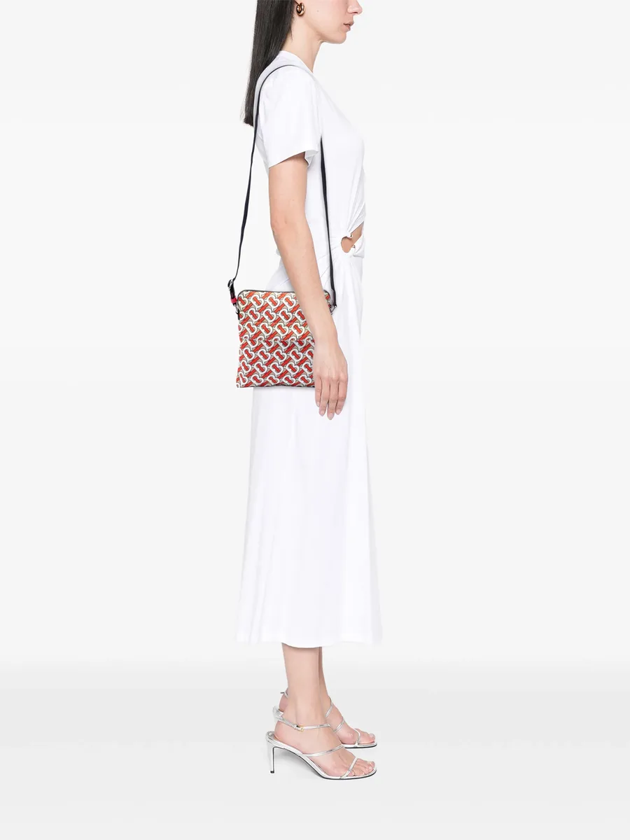 сумка через плечо TB Monogram Nylon Flat Messenger (2023-2026 годы) 2