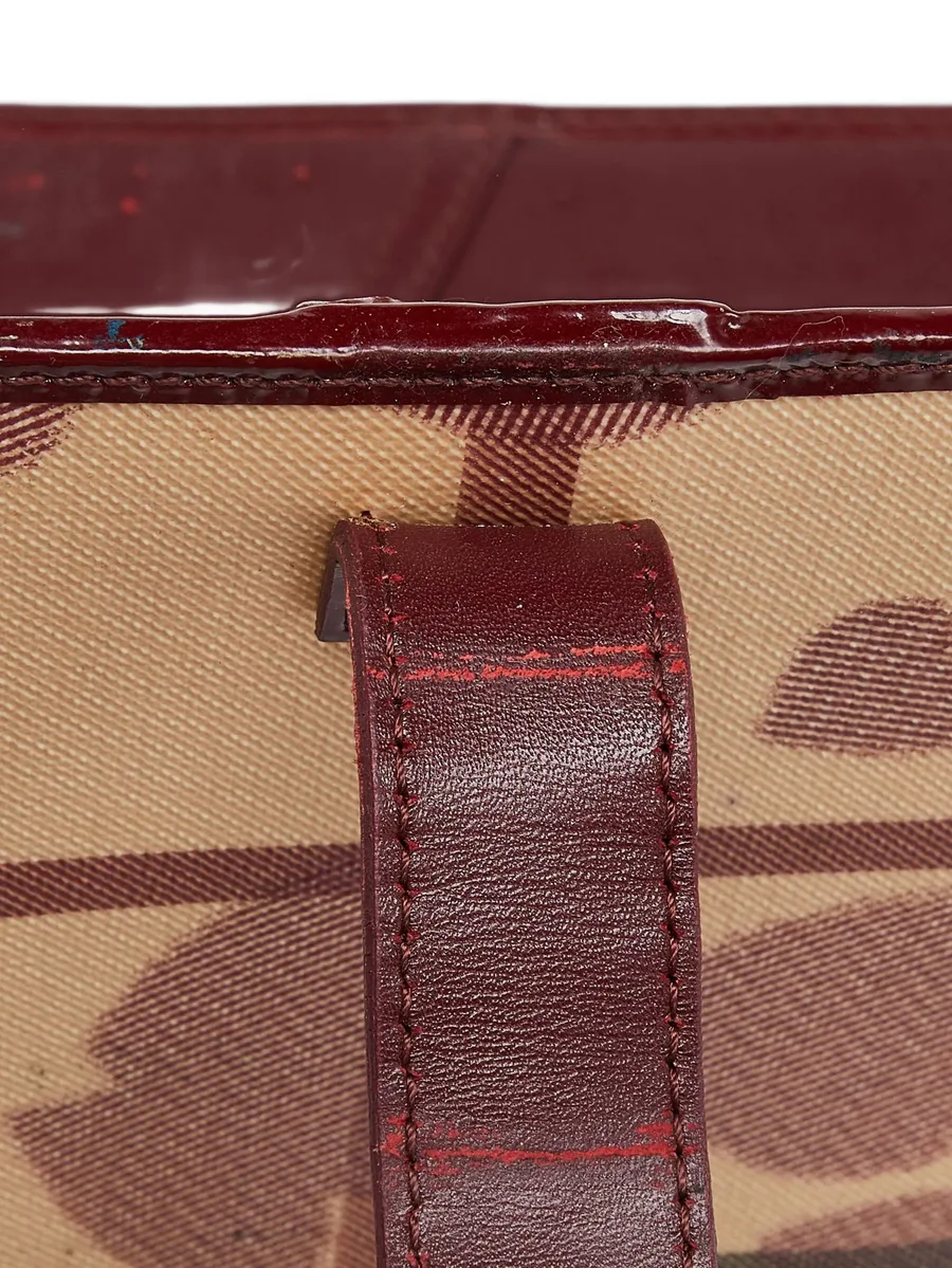 Heart Nova Check leather agenda cover 10
