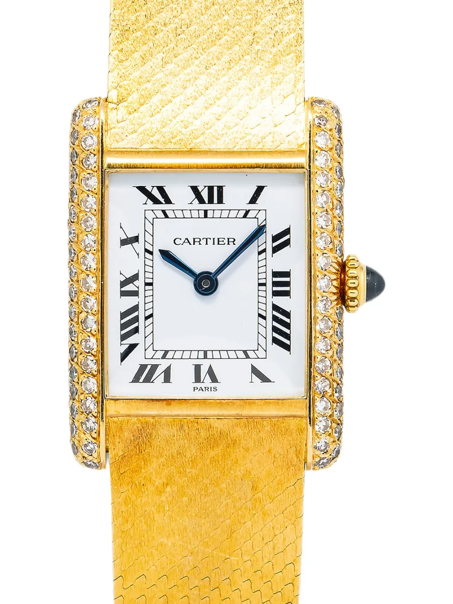 Tank Louis diamond 28mm watch 2