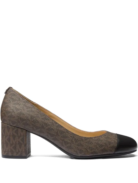 57mm Perla Flex heeled pumps