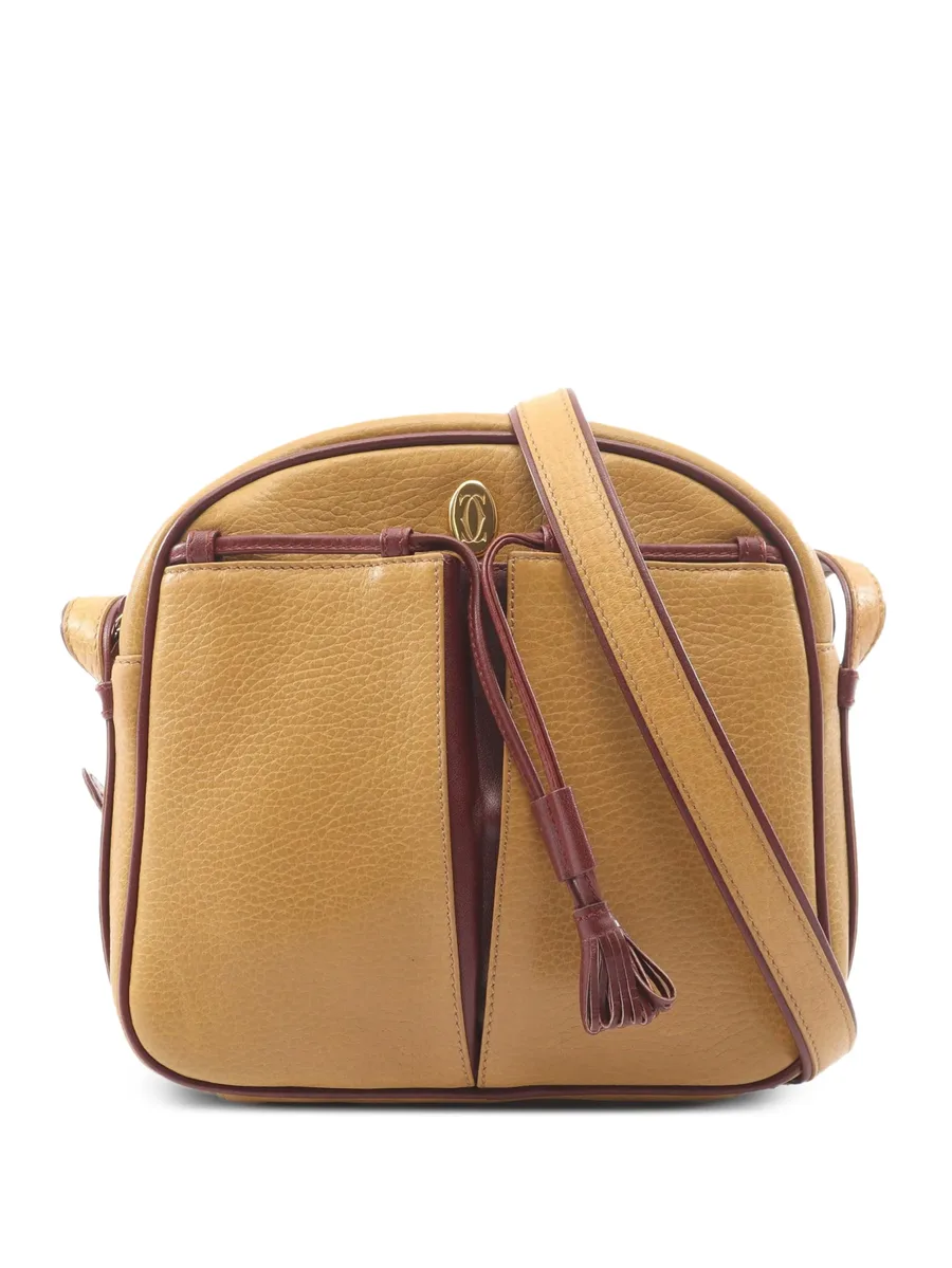 сумка через плечо Leather Must De Cartier (20 век) 1