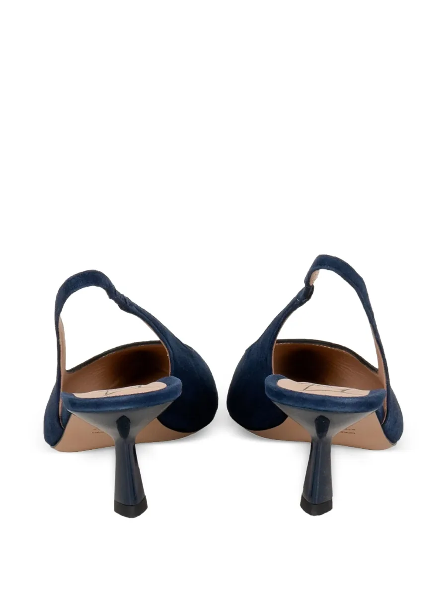 point toe slingback sandals 6