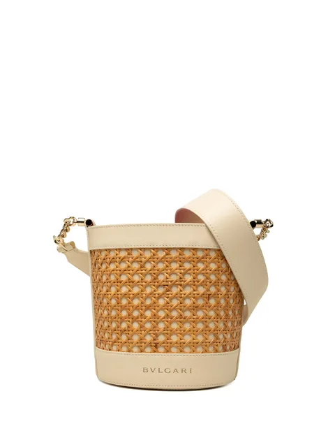 сумка-ведро Wicker and Calfskin Serpenti Forever (2000-2026 годы)