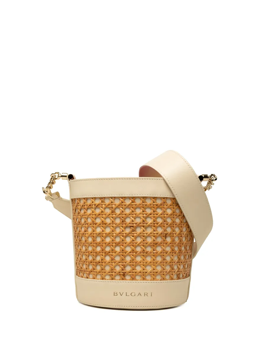 сумка-ведро Wicker and Calfskin Serpenti Forever (2000-2026 годы) 1