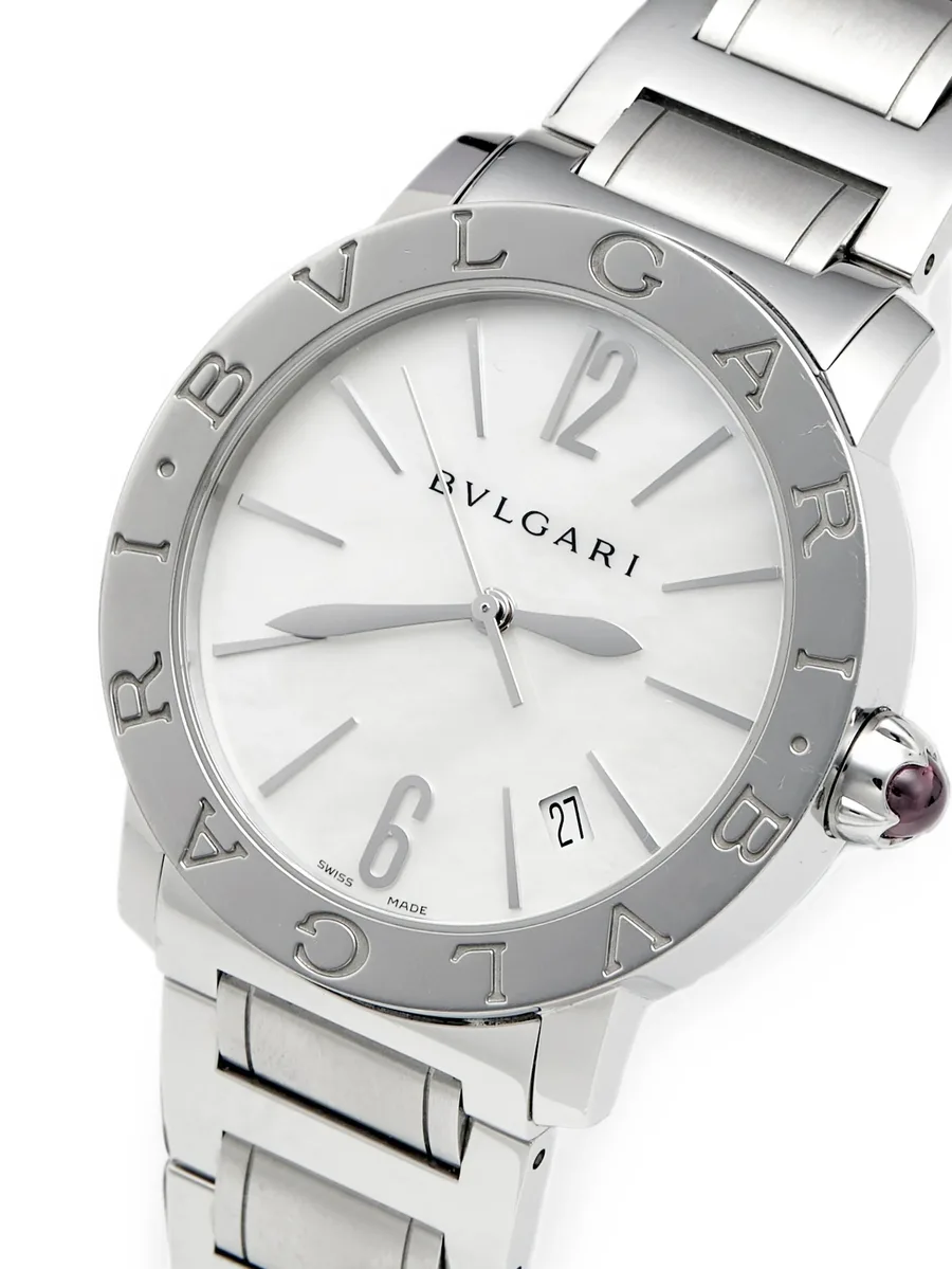 наручные часы Bvlgari 37 мм с гравировкой 2