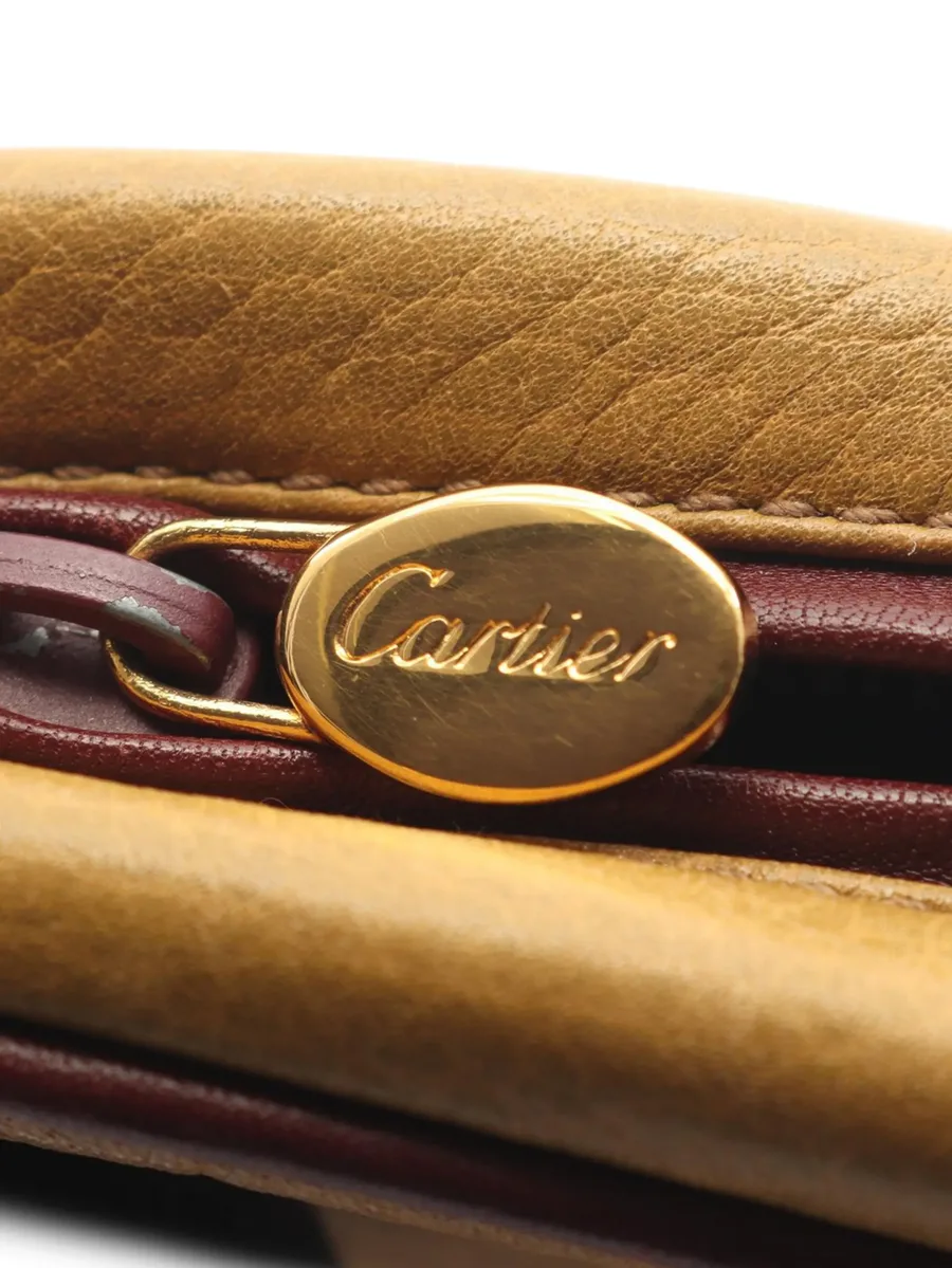 сумка через плечо Leather Must De Cartier (20 век) 3