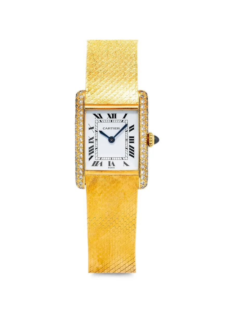 Tank Louis diamond 28mm watch 1