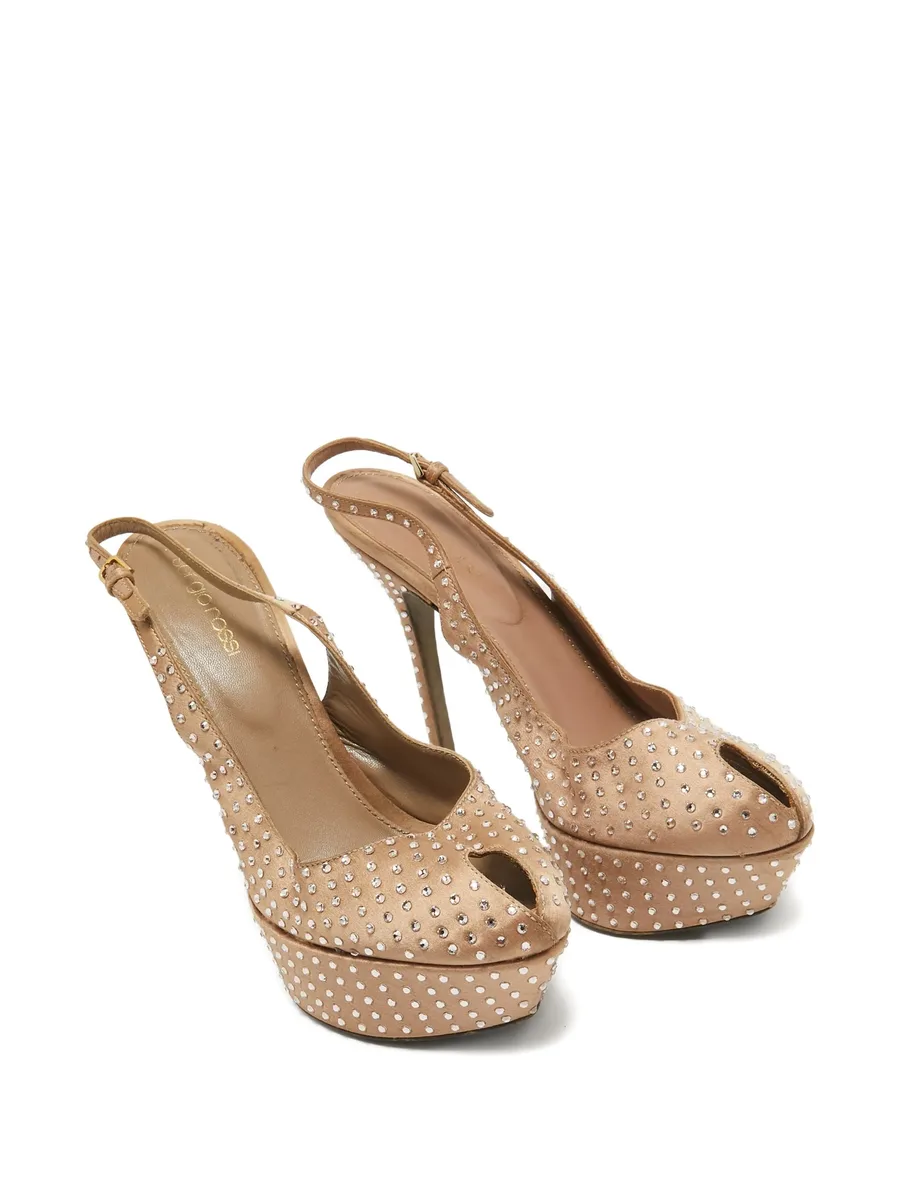 туфли pre-owned с кристаллами 4