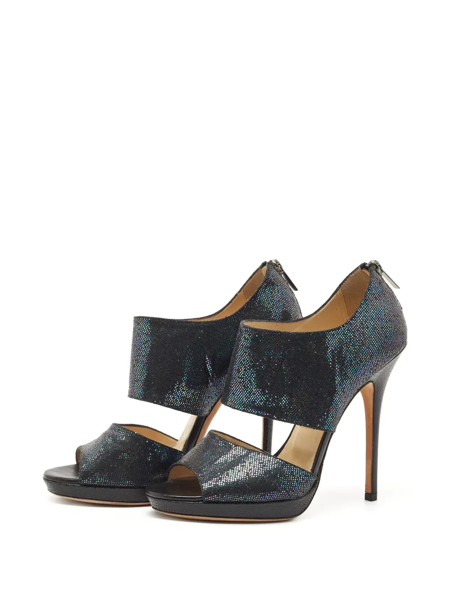 125mm glitter-detail sandals 4
