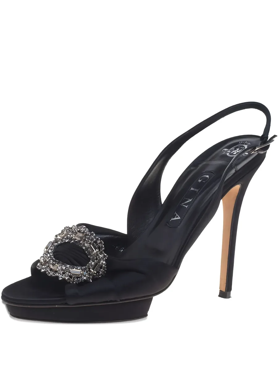 brooch-embellished sandals 2