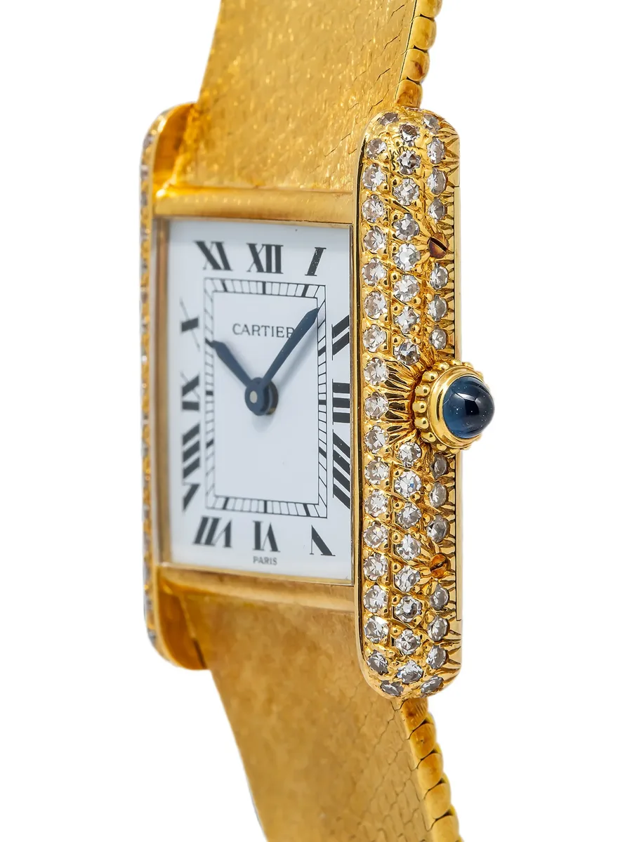 Tank Louis diamond 28mm watch 3