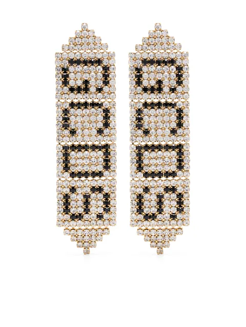 серьги Bling Logo