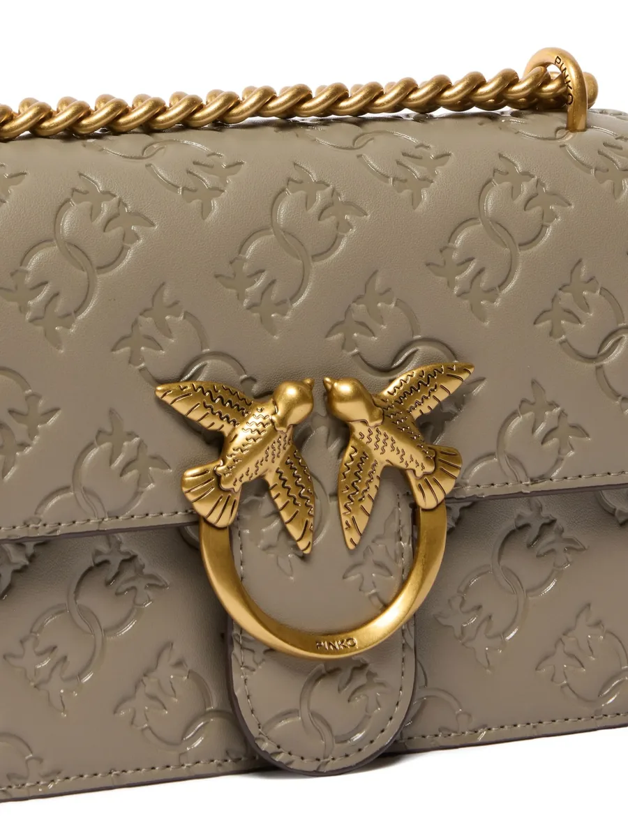 мини-сумка через плечо Love Bag с тиснением 3