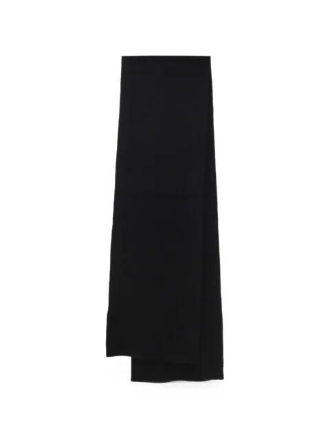ribbed-knit scarf