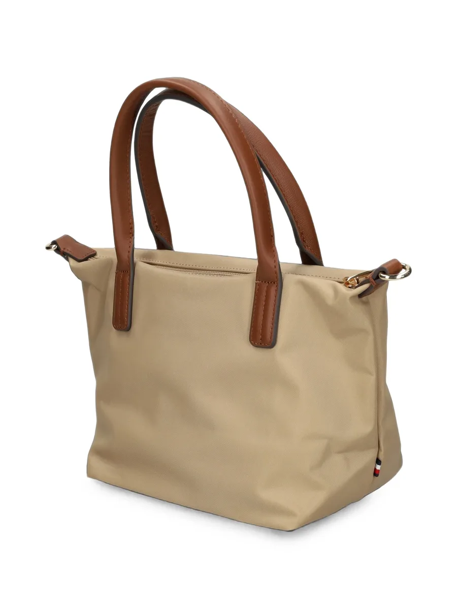 Popette logo-plaque tote bag 5