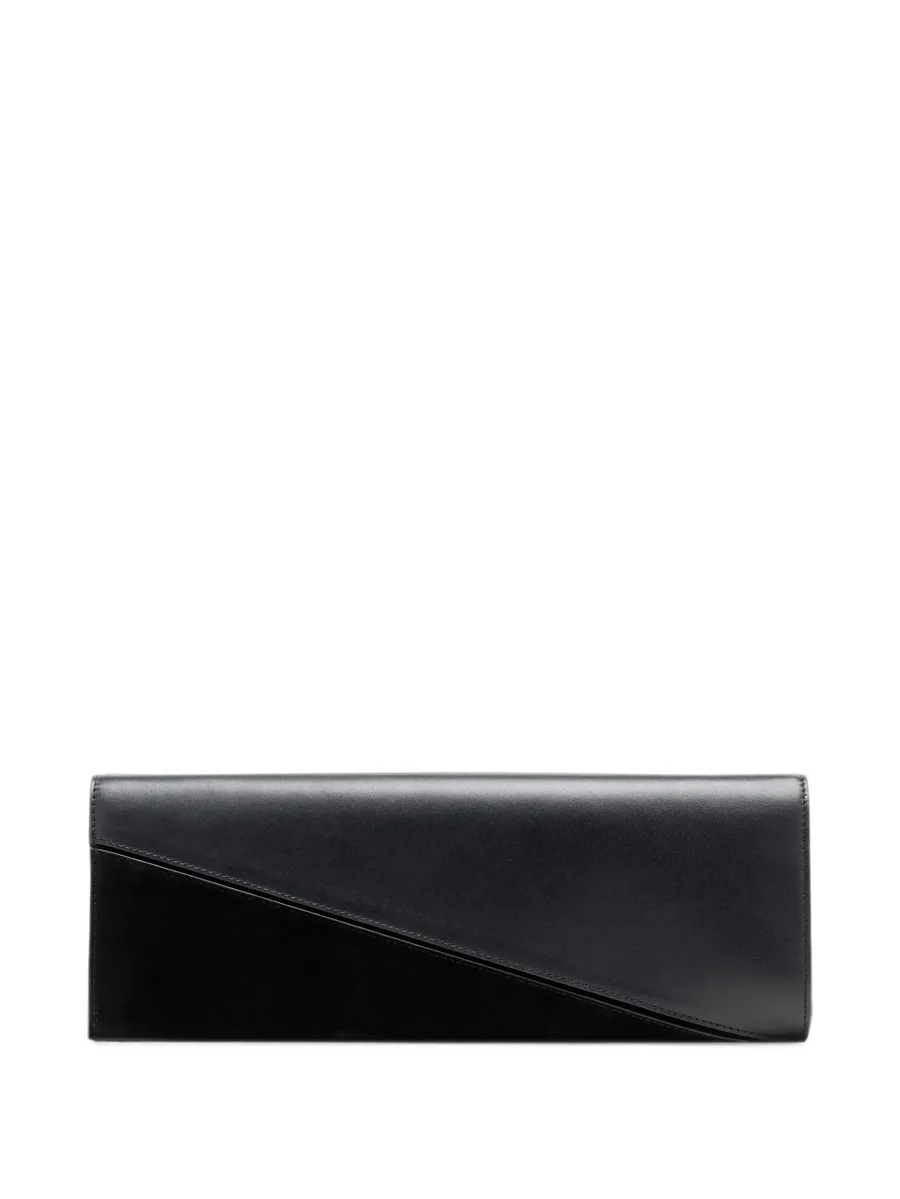Hex clutch in smooth calf and lux suede 2