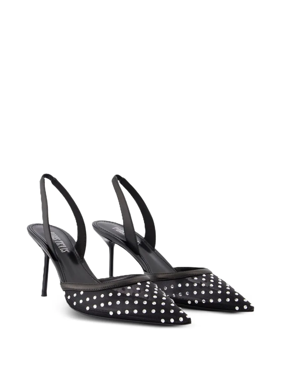 crystal-embellished slingback pumps 4