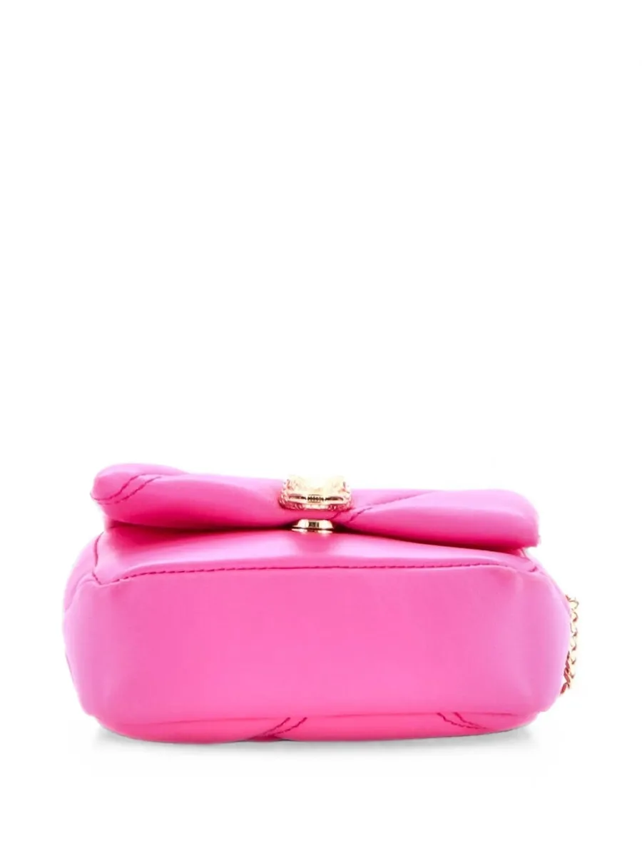 сумка через плечо Serpenti Cabochon Shoulder Bag Diagonal Quilted Leather Micro 4