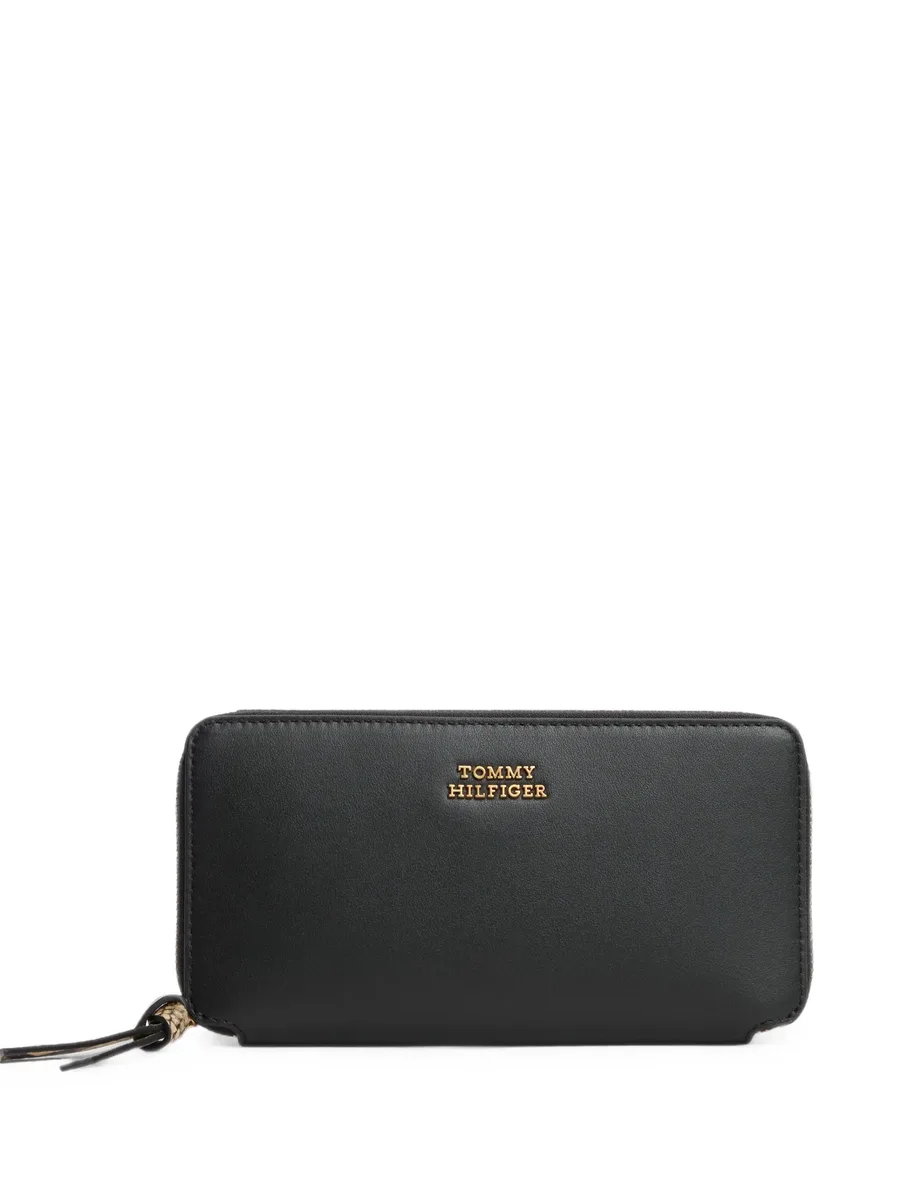 logo-plaque zip-around wallet 1