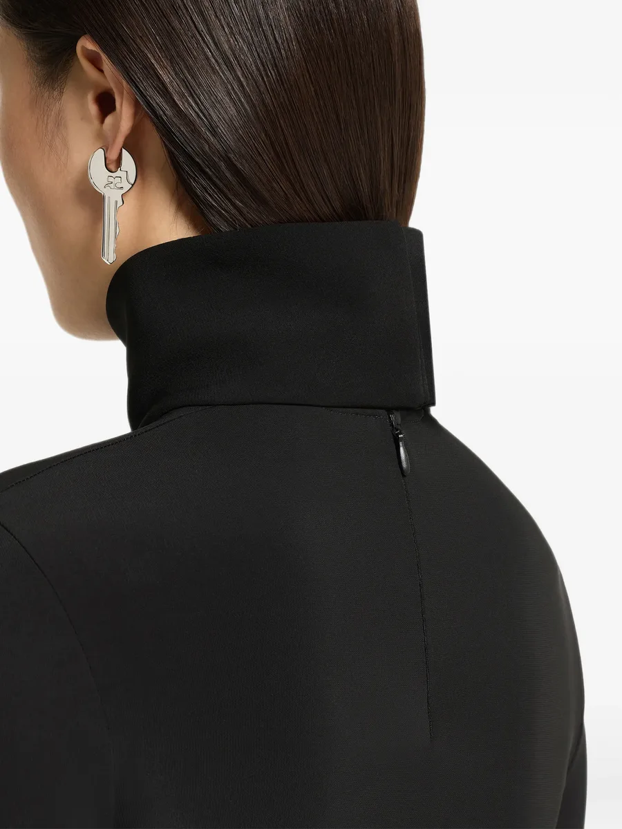 logo-engraved key earring 2