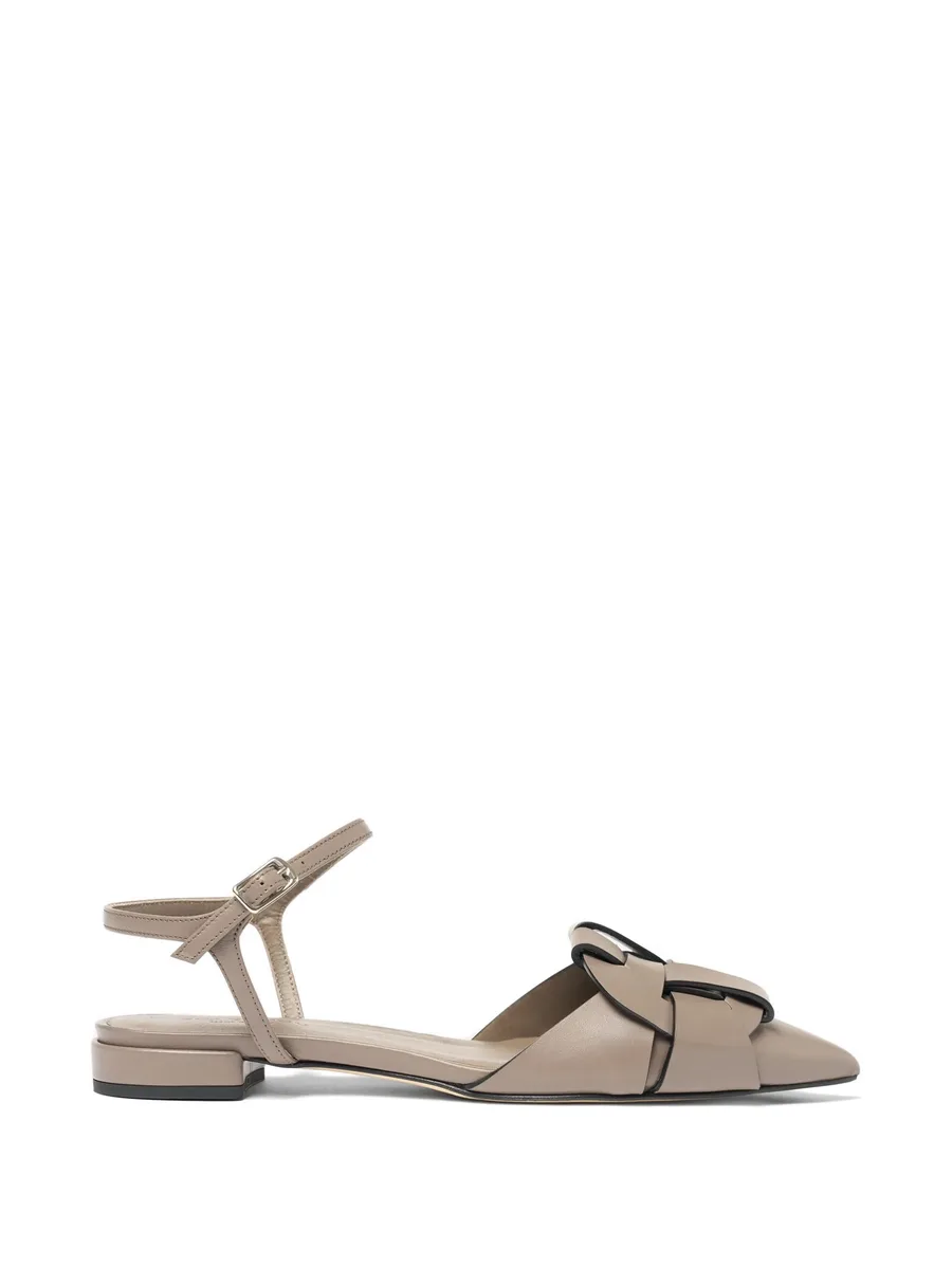 Amanda woven pointed-toe pumps 1