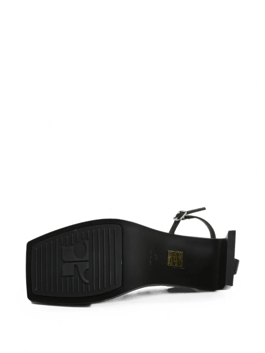 Stream leather heeled sandals 4