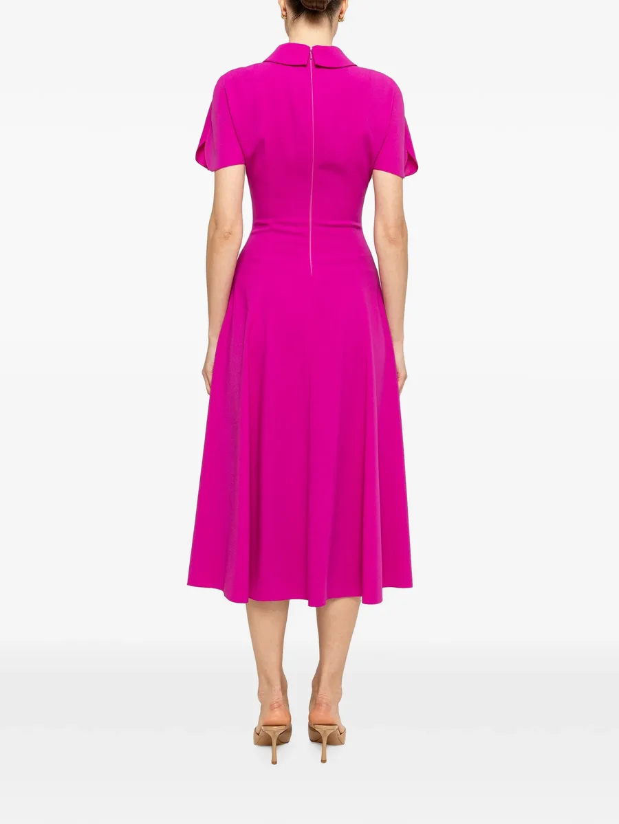 floral-detail midi dress 3