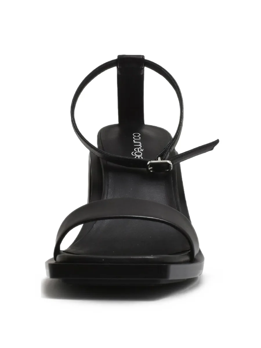 Stream leather heeled sandals 5