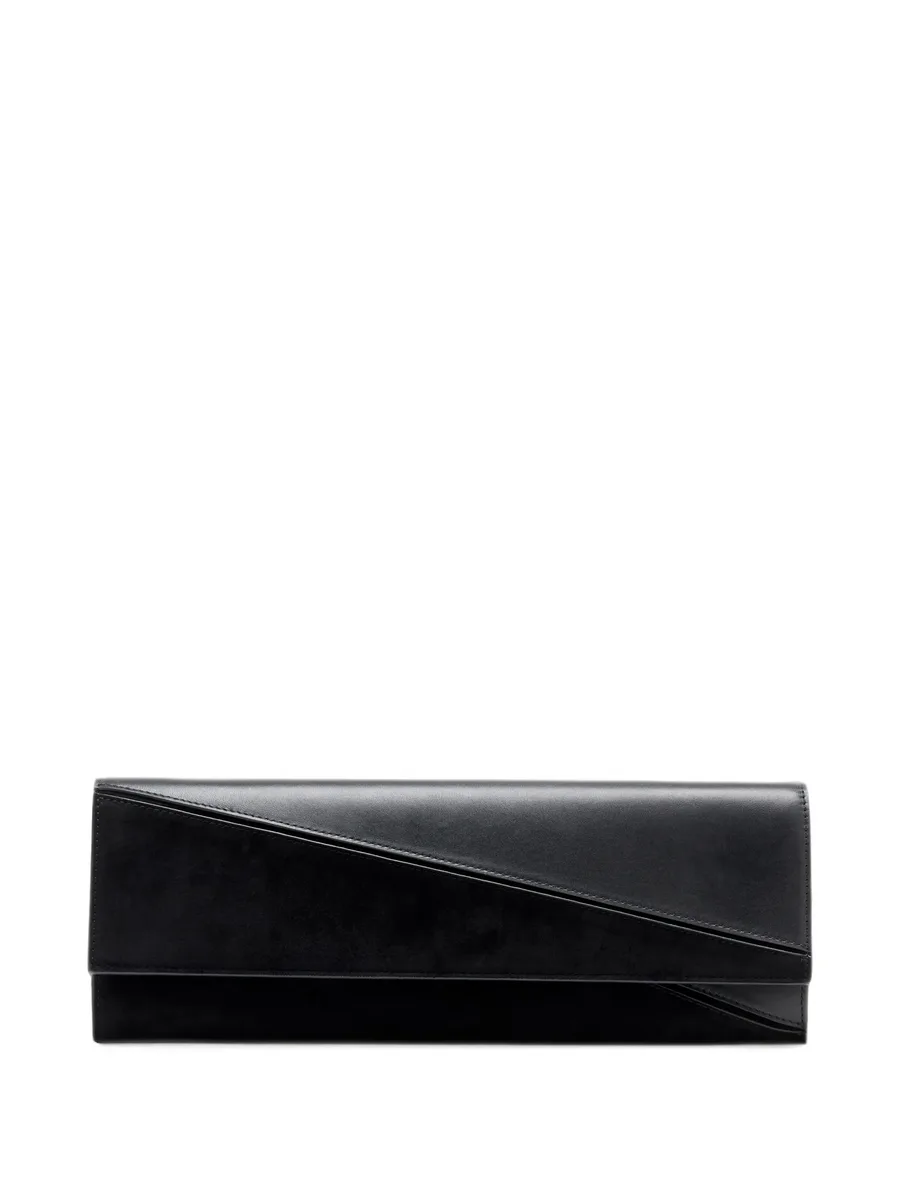 Hex clutch in smooth calf and lux suede 1