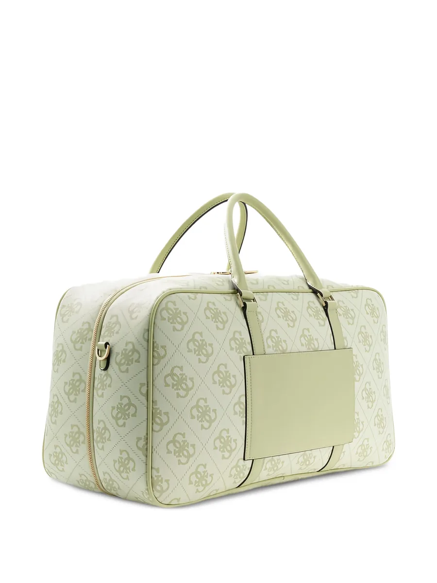 green logo Berta weekender duffle bag 2