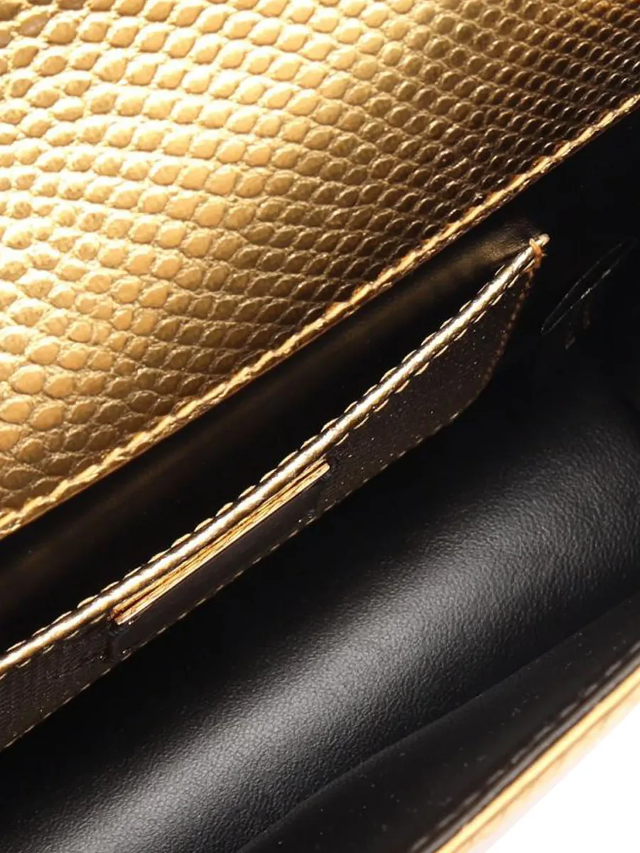 сумка через плечо Lizard Embossed Leather Serpenti (2010-2026 годы) 4