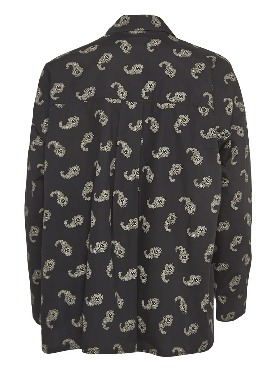 pre-owned Tamara paisley-print shirt 4