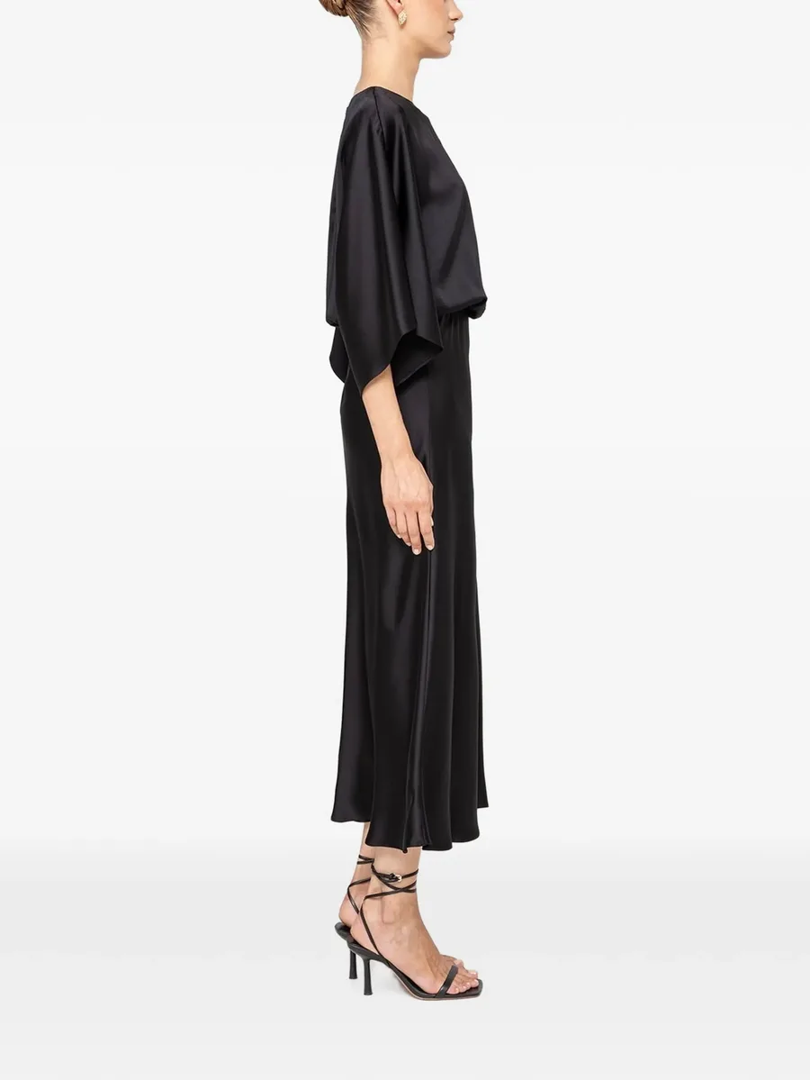 satin midi dress 4