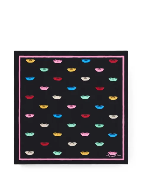 Lips scarf
