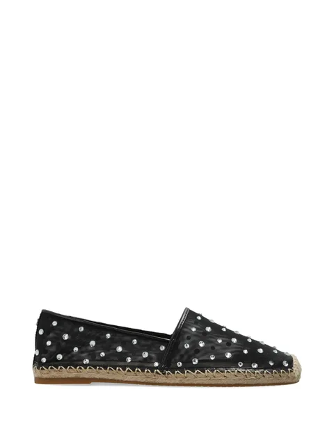 crystal-embellishment espadrilles