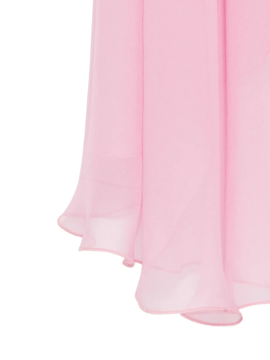 silk chiffon long scarf 3