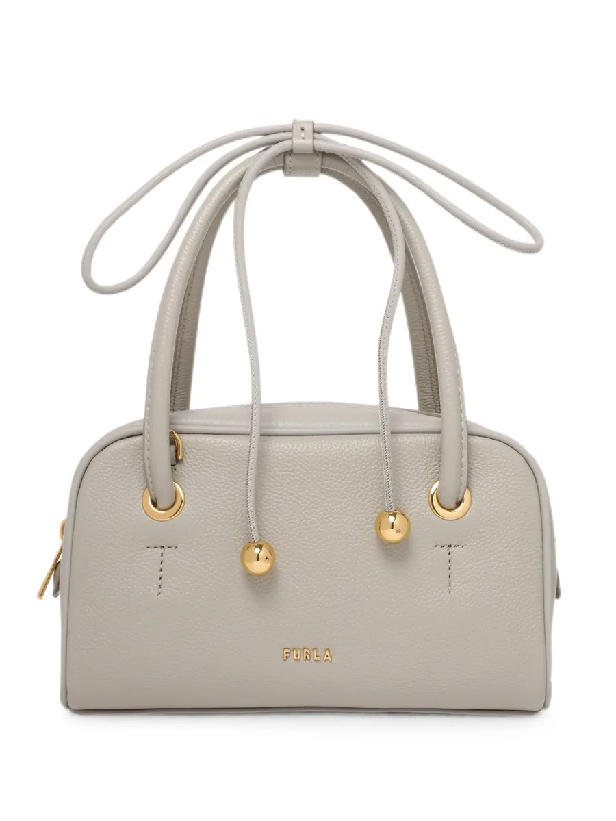grained-leather tote bag 1