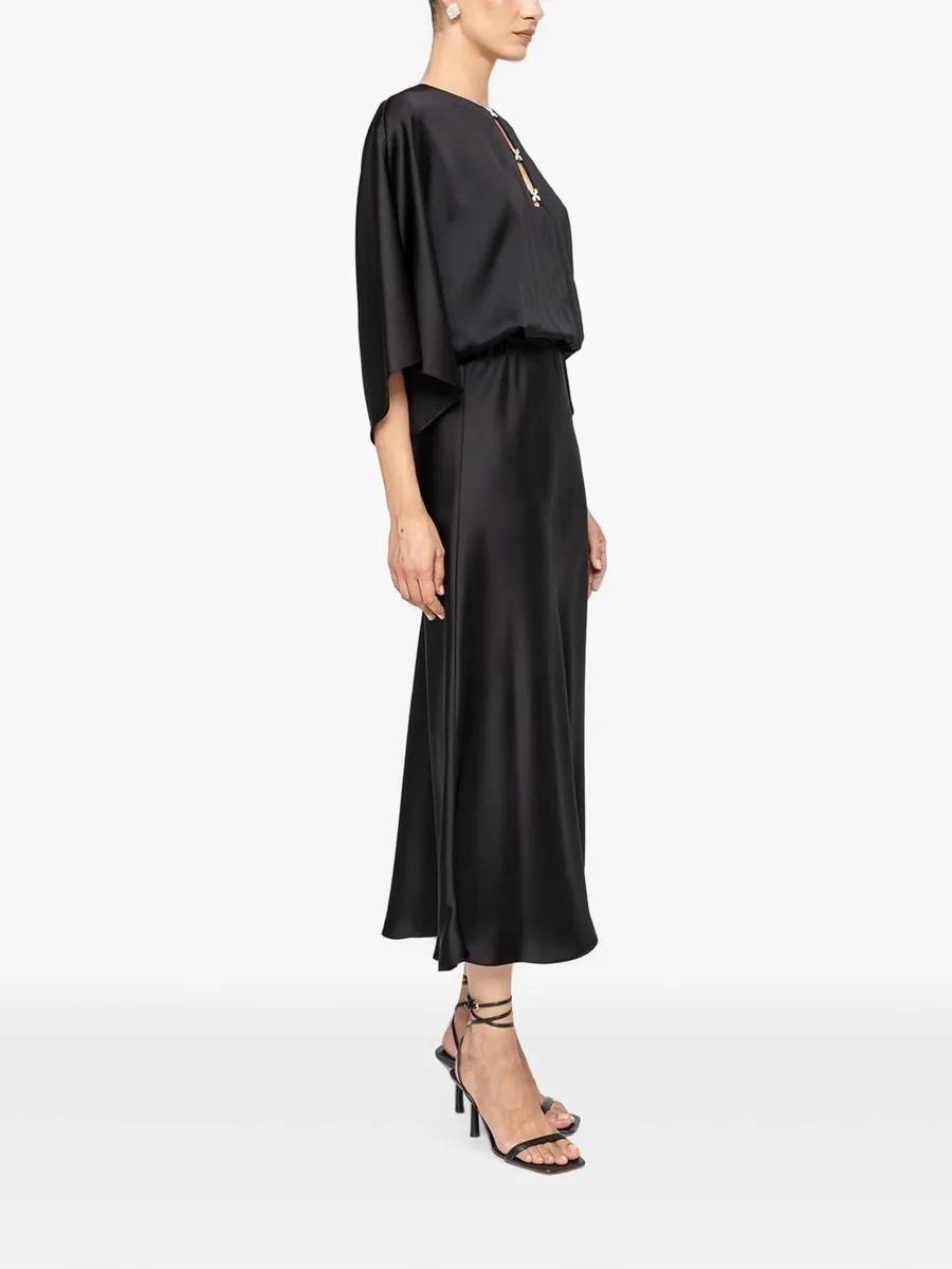 satin midi dress 3
