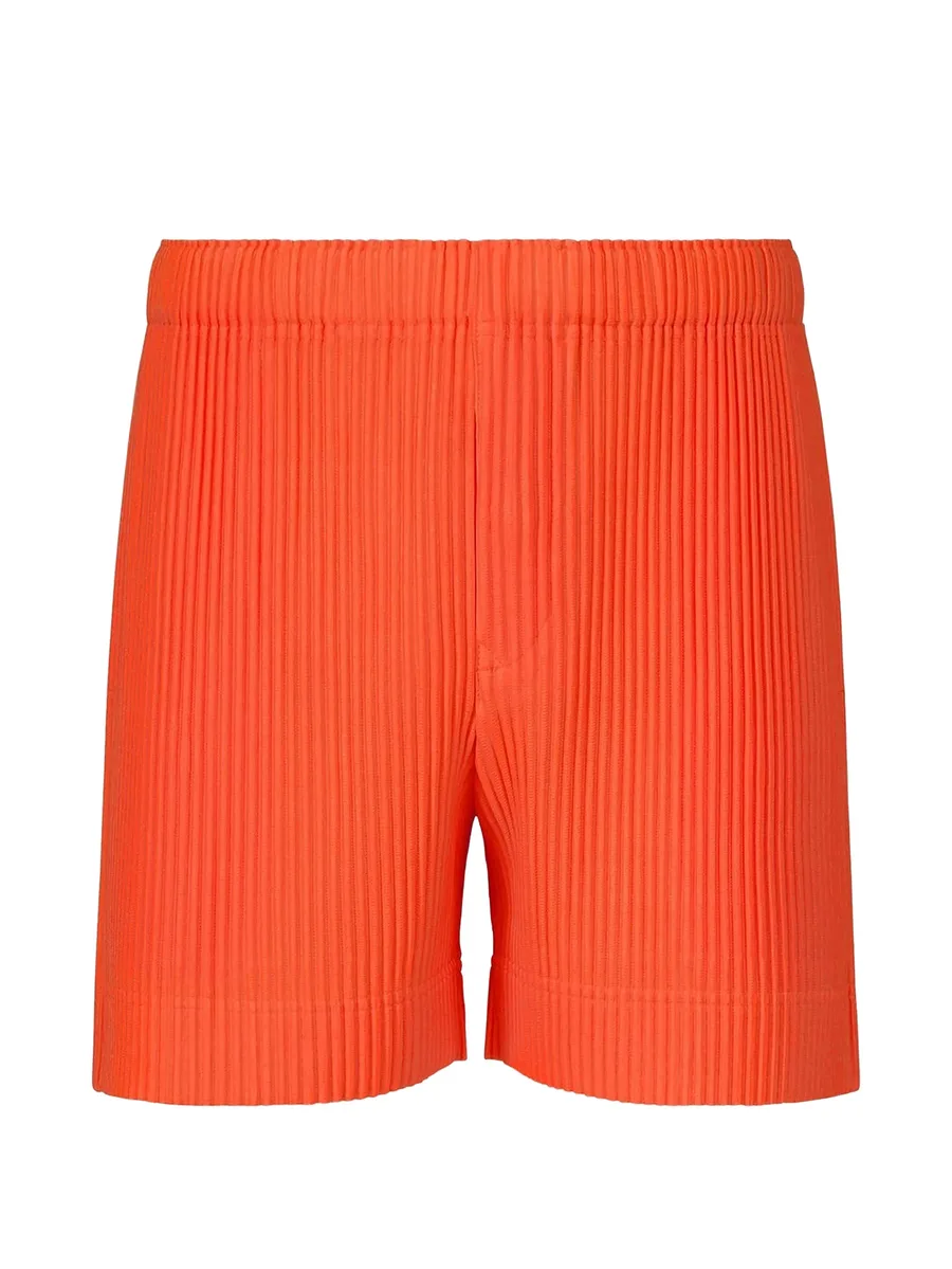 шорты-бермуды Colorful Pleats с эластичным поясом 1