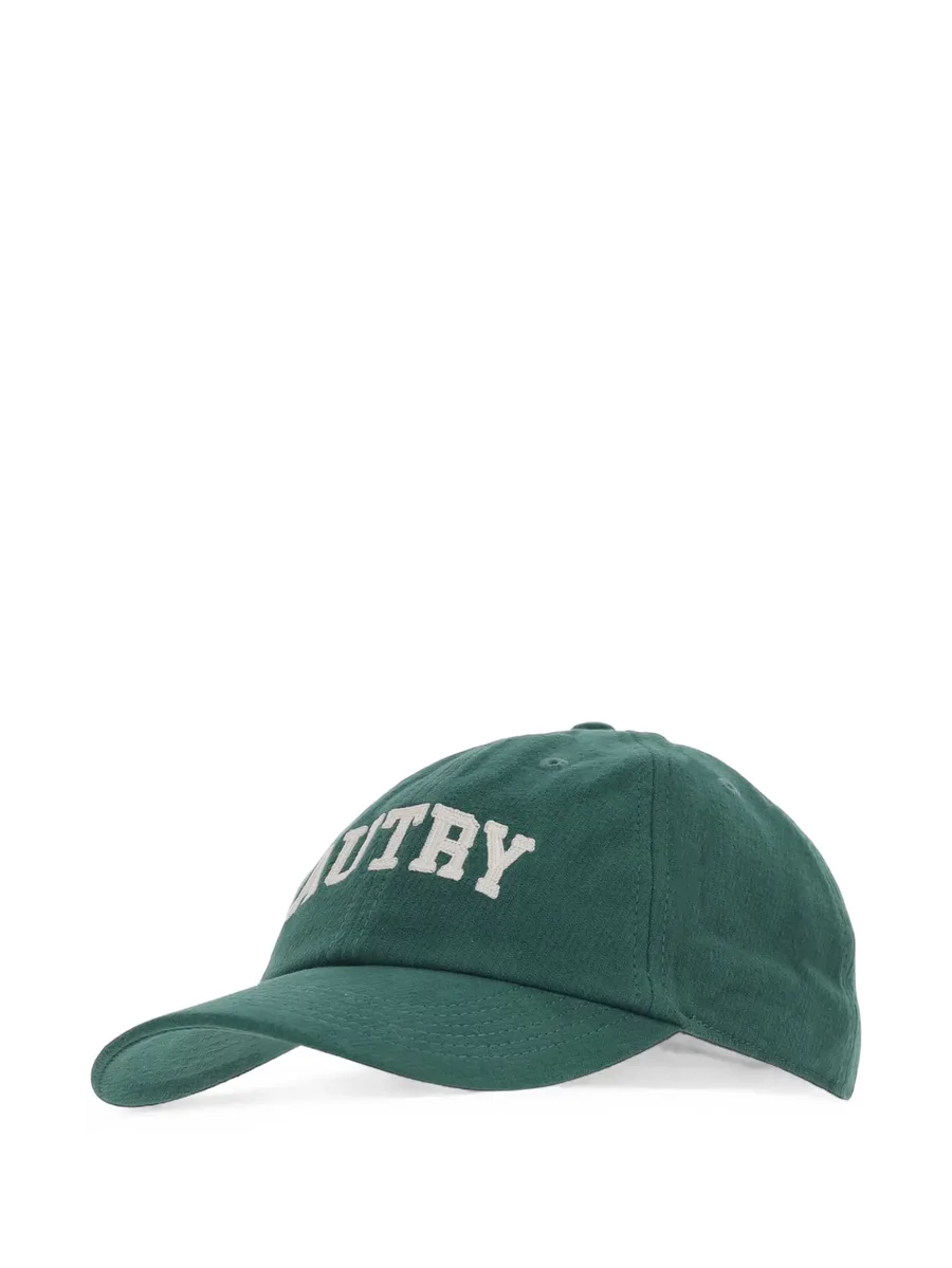 logo-embroidered baseball cap 3