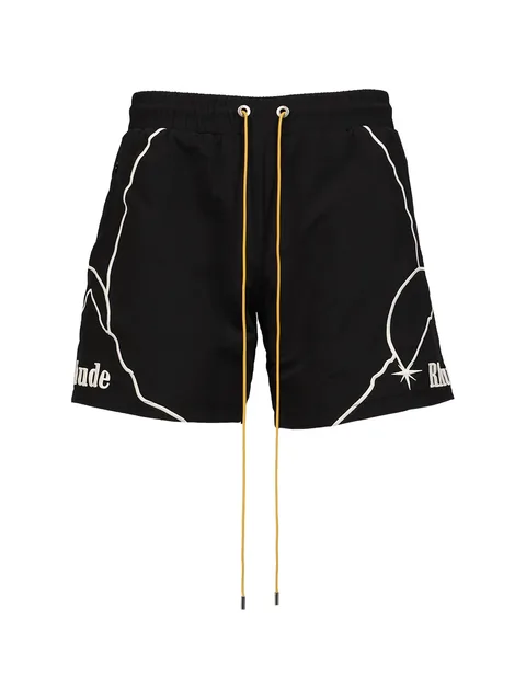 Moonlight Pista embroidered shorts