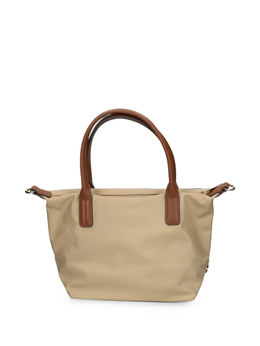 Popette logo-plaque tote bag 3