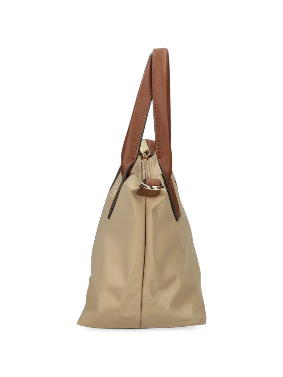 Popette logo-plaque tote bag 4