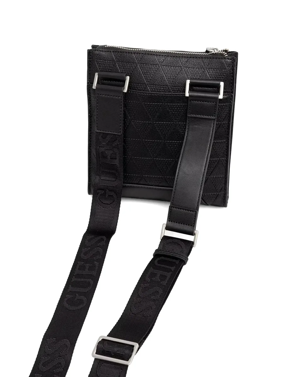 Torino quilted messenger bag 2