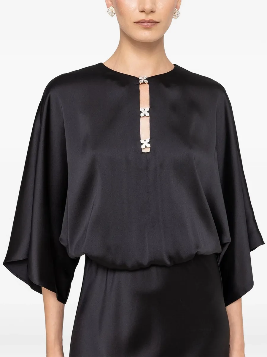 satin midi dress 6