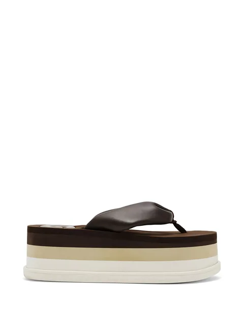 padded flatform sandals