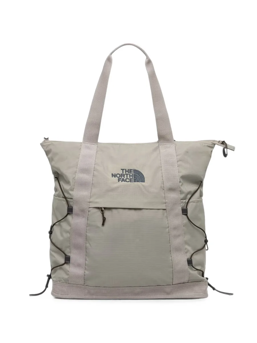logo-embroidered tote bag 1