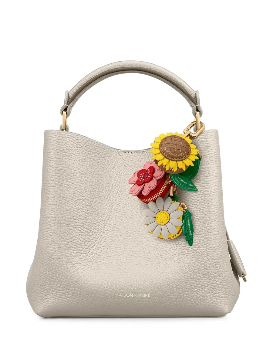 SABRÉMOJI™ Bloom leather charm 5