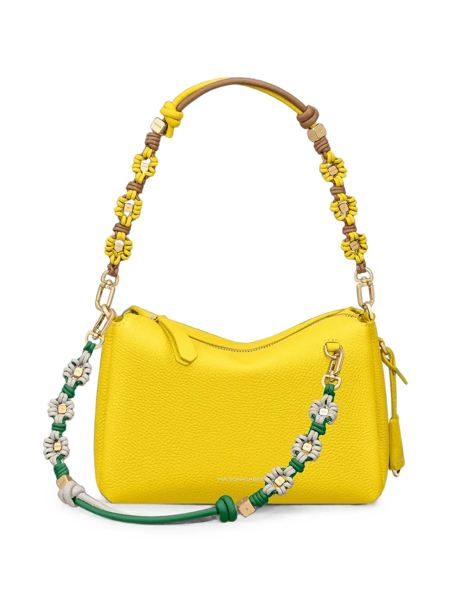 Twist leather bag handle 7