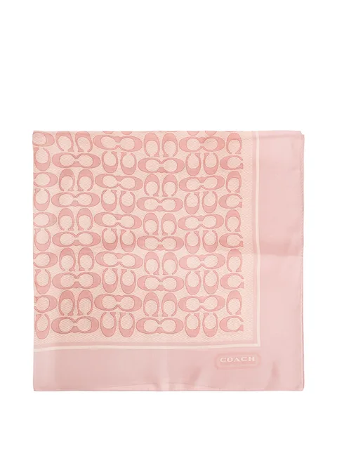 Signature silk scarf